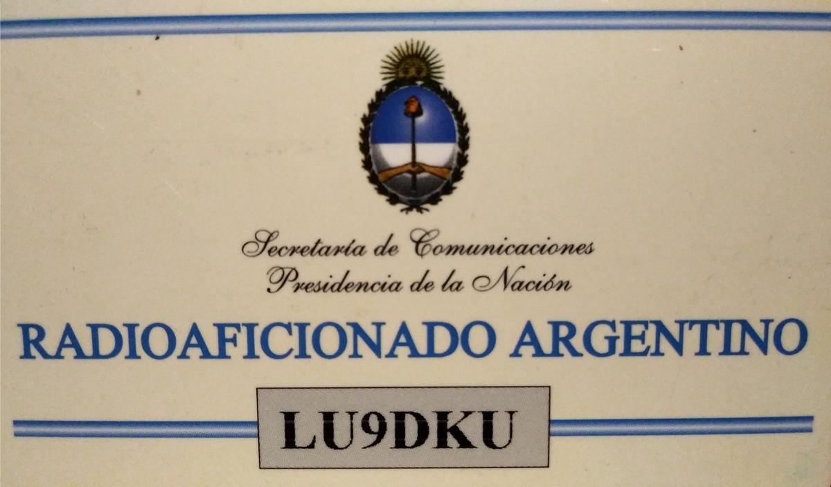 Primary Image for LU9DKU/D