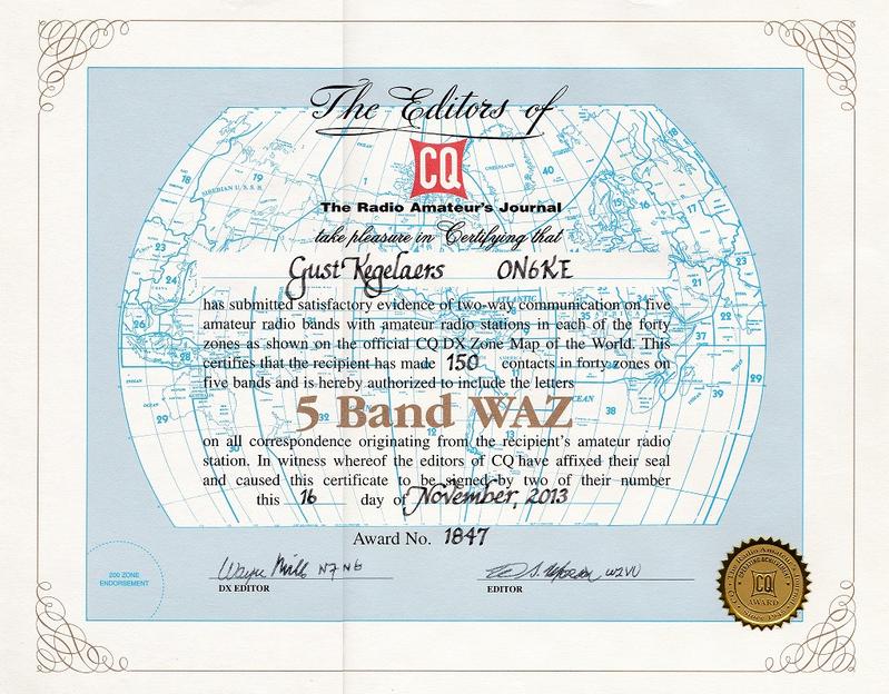 On6ke Callsign Lookup By Qrz Ham Radio