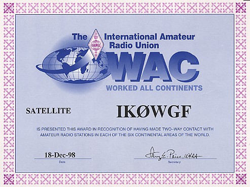IK0WGF - Callsign Lookup by QRZ Ham Radio