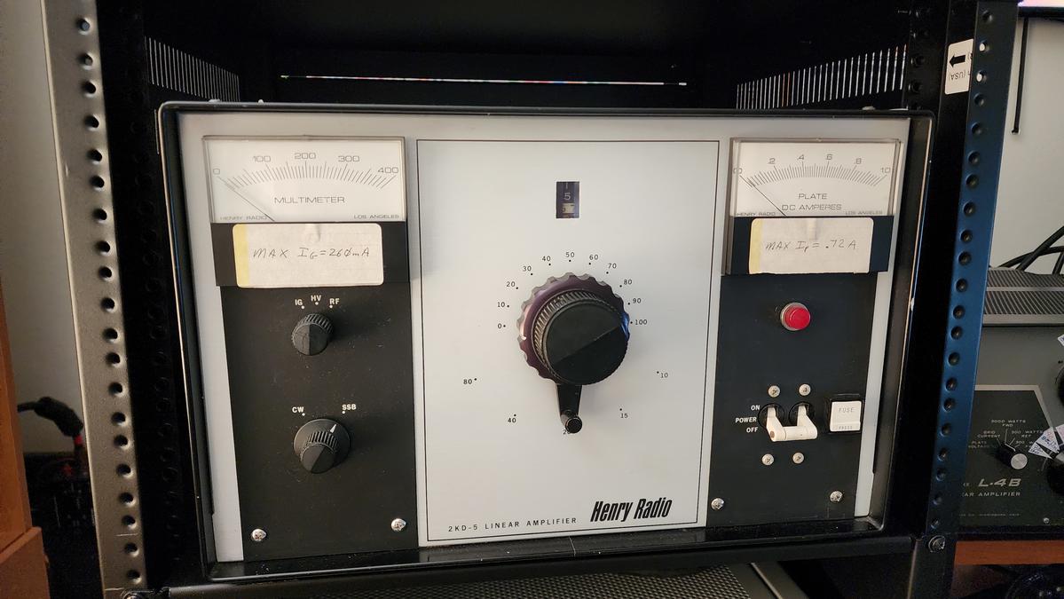 リニアアンプ　ＨＥＮＲＹ ＲＡＤＩＯ　２ＫＤ５ リニアアンプ HENRY RADIO 2KD5 リニアアンプ HENRY