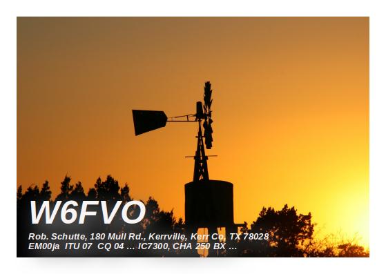 Primary Image for W6FVO