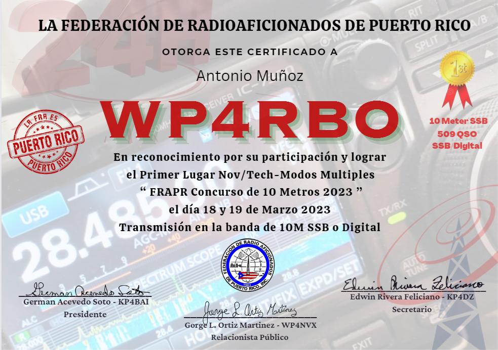 Primary Image for WP4RBO