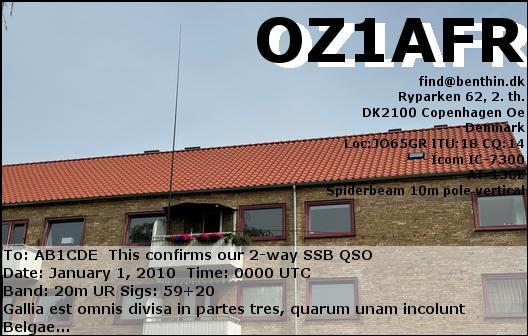 Primary Image for OZ1AFR