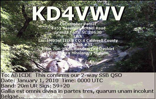 Primary Image for KD4VWV