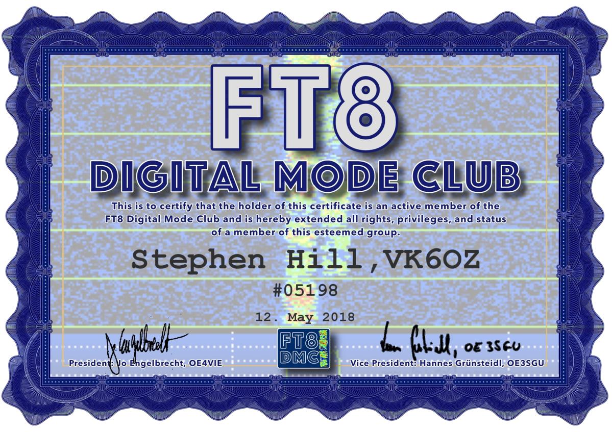 VK6OZ - Callsign Lookup by QRZ Ham Radio